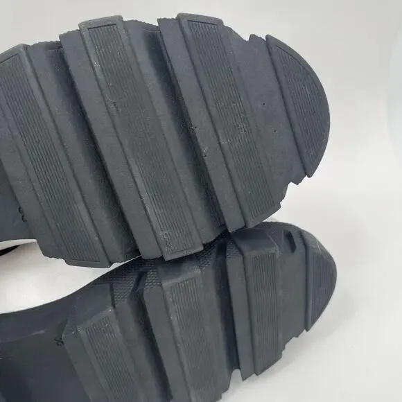 SILENT D Cress Chelsea Boot Size 38 (US 7/7.5) White Leather Lug Sole Slip On - Picture 16 of 16